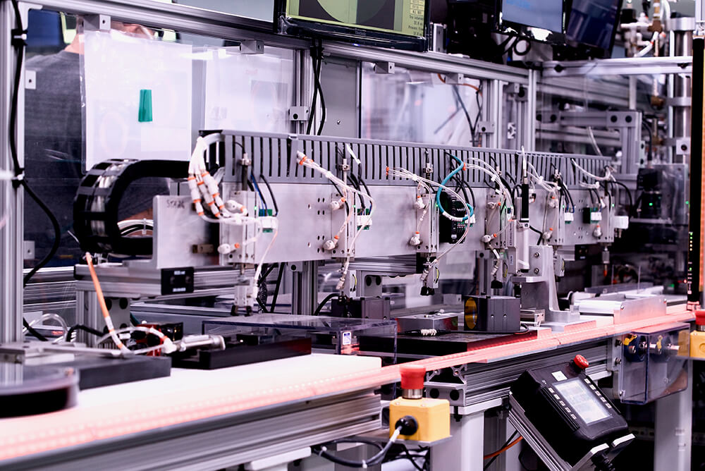The Riot Energy button cell manufacturing line